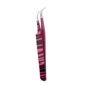 Pinzas de Acero Inoxidable con Punta Curva para Cejas y Pestañas, Herramientas de Belleza y Maquillaje - Product Image 4