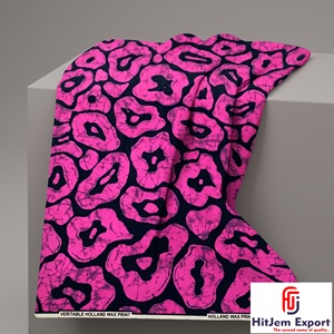 African Wax Print Cotton Fabric Ankara Kitenge Logo Textile OEM ODM Customized Printing Fabric Manufacturer Wholesale - Product Image 5