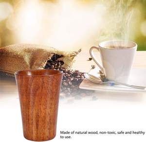 แก้วไม้ทำมือจากไม้ธรรมชาติ สำหรับดื่มชา เบียร์ กาแฟ และนม ผลิตโดย M.I.G. การส่งออกปี 2026 - Product Image 5