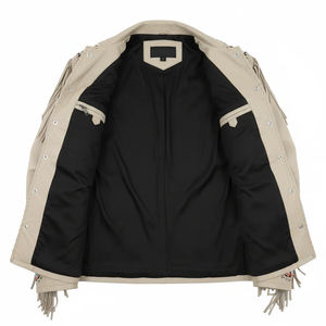 Chaqueta Vaquera Larga y Delgada con Recubrimiento Moderno para Hombre, Colección de Tendencia de Invierno, Producción Directa de Fábrica - Product Image 5