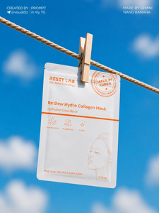 Maschera al collagene in 2 fasi, prodotto coreano, produttore per acquirenti globali di prodotti per la cura della pelle, campione disponibile. - Product Image 5