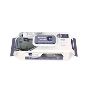 Lingettes de nettoyage en non-tissé F5 en vrac, anti-graisse, désinfectantes pour la cuisine, lingettes humides multi-surfaces pour la maison - Product Image 1