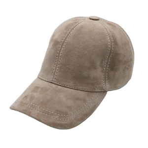Unisex Adjustable 6-Panel Breathable <b>Waterproof</b> Suede Leather Baseball <b>Cap</b> Stylish Classic Sporty for Men Women - Product Image 1