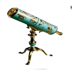 Telescopio de bolsillo compacto de latón con un rico acabado en cuero granate. Estilo vintage. Disponible a precios de mayorista. - Product Image 4