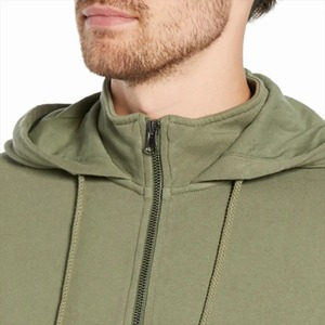 Sweat-shirt à capuche camouflage vert olive pour homme, coupe classique, décontracté, pour l'hiver, avec poche avant, tricoté, 100% coton molletonné - Product Image 5