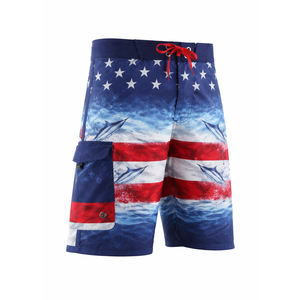 Pantalones Cortos de Pesca de Secado Rápido con Estampado de Camuflaje Digital para Hombre, Marca Privada - Product Image 6