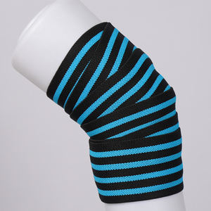 Vendas de Rodilla Delgadas de Spandex y Nailon Premium con Cierre de Gancho y Bucle para Gimnasio, Levantamiento de Pesas, Cross Training, CrossFit, Sentadillas - Profesional - Product Image 1