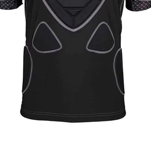 Football Contact Sports <b>Padded</b> Shirt High-Impact Protection Compression Shirt Men Compression Shirt with Impact <b>Padding</b> - Product Image 5