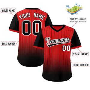 Camiseta de Béisbol Personalizada para Hombre y Mujer, 100% Poliéster, Cosida, de Secado Rápido, Uniforme de Equipo Estampado - Product Image 2