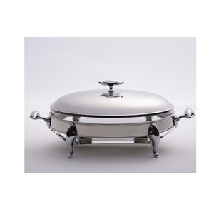 Plat à réchaud en métal de qualité supérieure, conçu pour sublimer les environnements de restauration grâce à sa qualité premium et sa fonctionnalité pratique. - Product Image 2