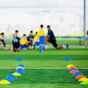 Conos de Agilidad en Forma de Disco, Marcadores Flexibles de Plástico PE para Entrenamiento de Fútbol - Product Image 1