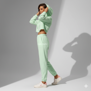 Ranzia Industry, Proveedor de Conjuntos de Sudadera con Cremallera y Pantalones Deportivos de Tela Sostenible con Pedrería, Fabricante Personalizado de Pedrería - Product Image 5