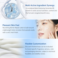 Lotion Visage Réparatrice et Apaisante à la Céramide pour Peaux Sensibles – Soin Hydratant et Réparateur de la Barrière Cutanée – Marque Blanche