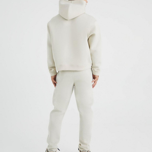 Prix d'usine – Ensemble de survêtement de sport ajusté pour homme avec logo personnalisé – Veste de course et pantalon de survêtement deux pièces - Product Image 3