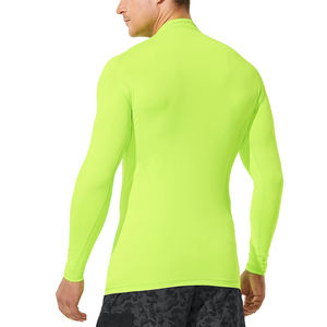 Camiseta de Compresión Unisex de Manga Larga, Gris y Negro, con Paneles de Malla, Secado Rápido, Transpirable, Ecológica, Antibacteriana - Product Image 4