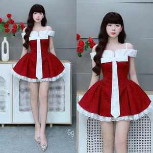 Stylish Women's Elegant Maxi Silk Dress Simple Design Natural Waistline Short Sleeve Comfort Casual Formal for Various Events - Product Image 6