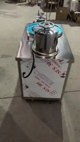 Machine commerciale à tofu et lait de soja, réservoir de 120 L, gaz en option, équipement multifonctionnel pour les commerces de transformation alimentaire HJ-P14R
