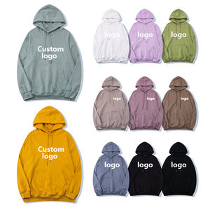 Sweat-shirts unisexes personnalisés à coupe classique en polaire pour l'hiver, style streetwear, pour hommes, pull-overs vierges, grandes tailles, conception de logo personnalisé - Product Image 1