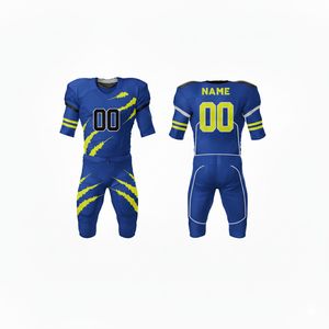 Conjuntos de Uniformes de Fútbol Americano Personalizados para Hombre 2026, Sublimación Personalizada, 100% Poliéster, Impresión Digital, Transpirable, Tallas Grandes - Product Image 2