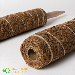 Postes de Fibra de Coco Natural - Postes de Musgo Biodegradables Premium para Plantas Trepadoras y Soporte de Enredaderas - Product Image 3