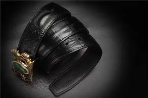 Cinturón de Cuero Genuino de Vaca para Hombre, Clásico, Casual, de Primera Calidad, Longitud Ajustable, Hebilla de Acero, Ecológico, Resistente y Duradero - Product Image 6