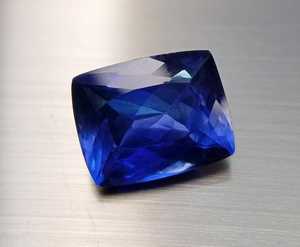 Piedra Preciosa Suelta de Tanzanita Azul Natural, Certificada por Terceros, Calidad Premium, Corte Octogonal, 100% Color Natural, Piedra para Joyería - Product Image 2