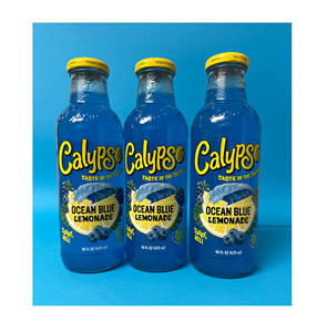 Limonade Calypso Ocean Blue en bouteilles de 473 ml par palette - Idéal B2B pour les centres de villégiature, l'exportation et la vente au détail - Product Image 5