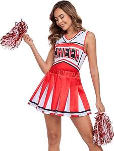 Uniformes de Animadoras Personalizados y Económicos para Jóvenes, Conjuntos de Disfraces Escolares para Animadoras, Ropa de Actuación para Mujeres - Product Image 1