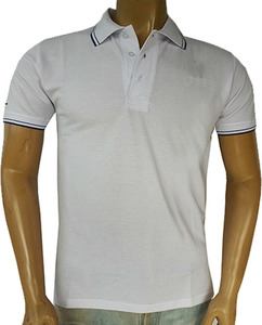 Camisa Roja de Manga Corta para Hombre, 100% Algodón, Tejido de Punto, Color Sólido, Cierre de Botones, Corte Regular, Transpirable, Bordada, ODM - Product Image 3