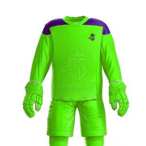 Uniforme de hockey sur glace de haute qualité 100% polyester, fabriqué en usine, design personnalisé, prix bas - Product Image 5