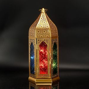 Compassion Collection Indian Metal Lantern Indoor Outdoor Eid Diwali Christmas Decor <b>Candle</b> Holders at <b>Bulk</b> Rate Lantern Supply - Product Image 6