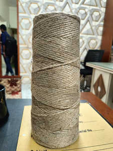 Ficelle de jute de haute qualité 16LBS/5PLY 100% jute, écologique et antibactérienne, pour le tricot à la main et le tissage textile, qualité export JF - Product Image 5