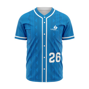 Uniforme de Béisbol Personalizado con Botones, Sublimado, para Equipos Deportivos, Fabricación OEM ODM - Product Image 1