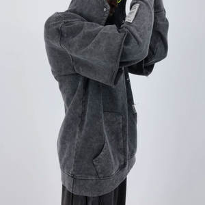 Sudadera con Capucha 2 en 1, Estilo Elegante, Invierno, para Hombre, Logotipo Personalizado, Transpirable, con Bolsillo de Forro Polar, Manga Larga, 100% Algodón - Product Image 4