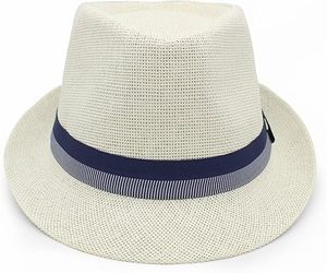 Sombrero de Paja Panamá de Ala Ancha con Cinta, Transpirable, Unisex, para Ciclismo, Playa, Verano, Estilo Casual, de Moda, en Oferta - Product Image 2