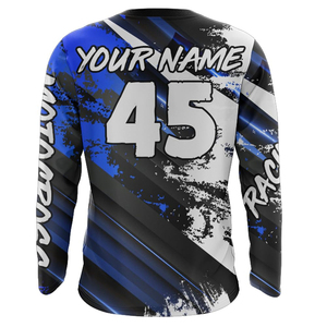 Maillots de motocross promotionnels en gros avec logo personnalisé, vêtements de course de motocross sur mesure, maillots de motocross personnalisés - Product Image 2