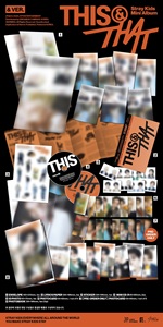 STRAY KIDS - [ THIS & THAT ] 10ème mini-album (& Ver.) Album CD KPOP, best-seller en Corée, pour tous les âges - Product Image 4