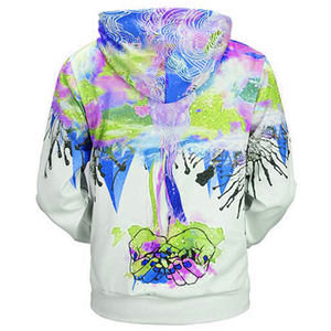 Sudadera con capucha de patrón sólido de alta calidad Unisex Impresión de sublimación de invierno cómoda para hombres y mujeres - Product Image 2