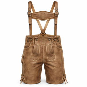 Lederhosen de Cuero de Cabra Personalizados al por Mayor para Pedidos en Grandes Cantidades - Fabricante y Proveedor OEM - Product Image 1