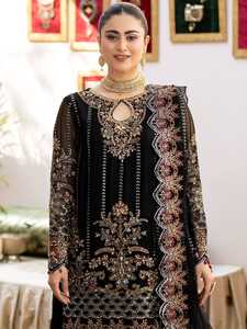Robe de soirée pakistanaise de créateur pour femmes, élégante, luxueuse, brodée, tenue de soirée formelle - Product Image 4