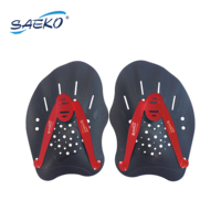 Aletas de Natación SAEKO Personalizables con Logotipo para Adultos y Adolescentes, Paletas de Entrenamiento de Natación