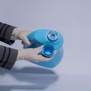 Bidon en plastique personnalisé de 1L, 2L, 4L, 5L avec couvercle à vis, nouveau matériau, conteneur épaissi - Product Image 4