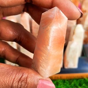 Tour en cristal d'obélisque de scolecite de pêche naturelle, pierre de guérison polie, Reiki, méditation, énergie, décoration Feng Shui, Chakralume - Product Image 2