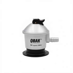 Regolatore di gas QBAK 50Mbar in lega di alluminio portatile per fornelli da campeggio - Product Image 2