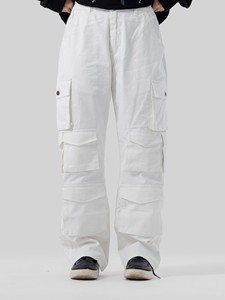 Pantalon cargo ample ICEBOX imperméable 100% coton, taille élastique, léger - Product Image 5