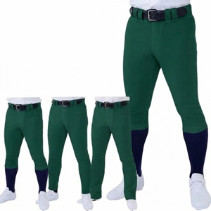 Pantalons de baseball personnalisés pour homme, pantalons de jogging OEM sur mesure, pantalons d'entraînement pour équipe de baseball, pantalons de jogging pour homme corpulent - Product Image 3