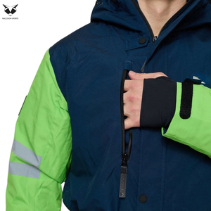 กางเกงสกีโพลีเอสเตอร์กันน้ำคุณภาพพรีเมียมแบบใหม่ ผลิตตามสั่ง ขนาด สี และสไตล์ที่กำหนดเอง ทำด้วยมือ ใช้ซ้ำได้ เหมาะสำหรับฤดูหนาว - Product Image 6