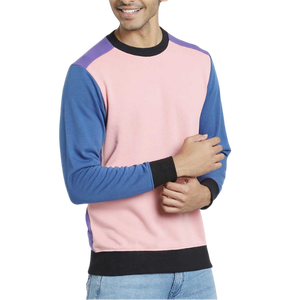 เสื้อสเวตเชิ้ตผู้ชายสีน้ำเงินกรมท่า คอกลม ติดกระดุม ทรงปกติ แขนยาว สวมใส่สบาย ผ้าถัก สำหรับฤดูหนาว ผลิตจากผ้าฝ้าย 100% - Product Image 5