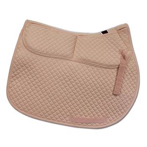 Customized <b>Waterproof</b> Fleece Lining All-Purpose Saddle <b>Pads</b> with Sublimated Design Double Cord Laces Horse Riding Gear - Product Image 5