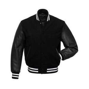 Veste matelassée surdimensionnée de style universitaire pour homme, avec logo brodé en 3D personnalisé, en chenille, streetwear, sport, OEM - Product Image 4